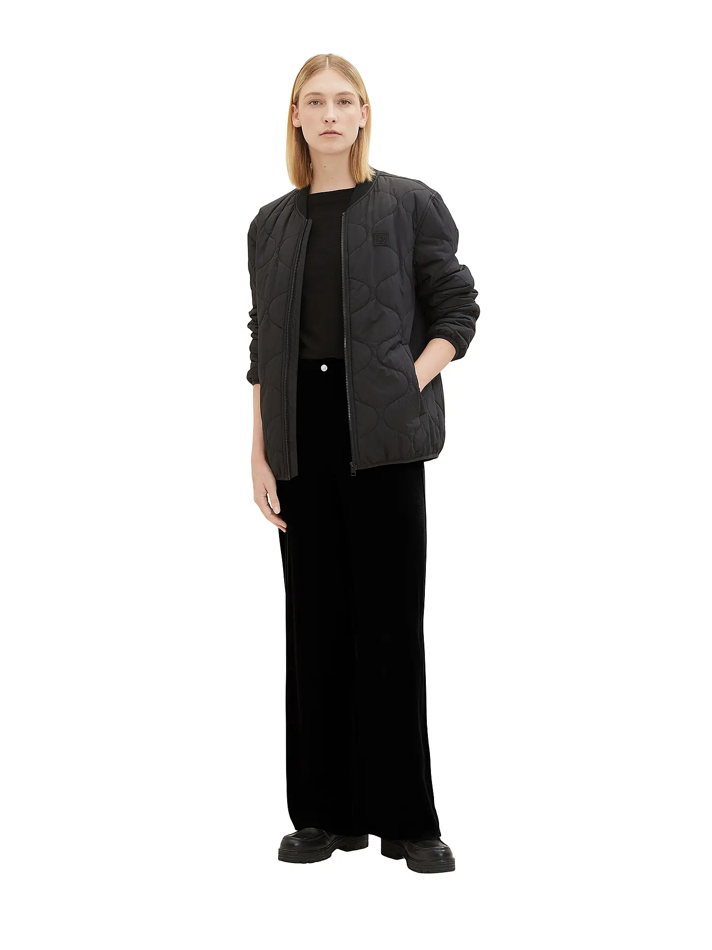 TOM TAILOR | Shirt | schwarz